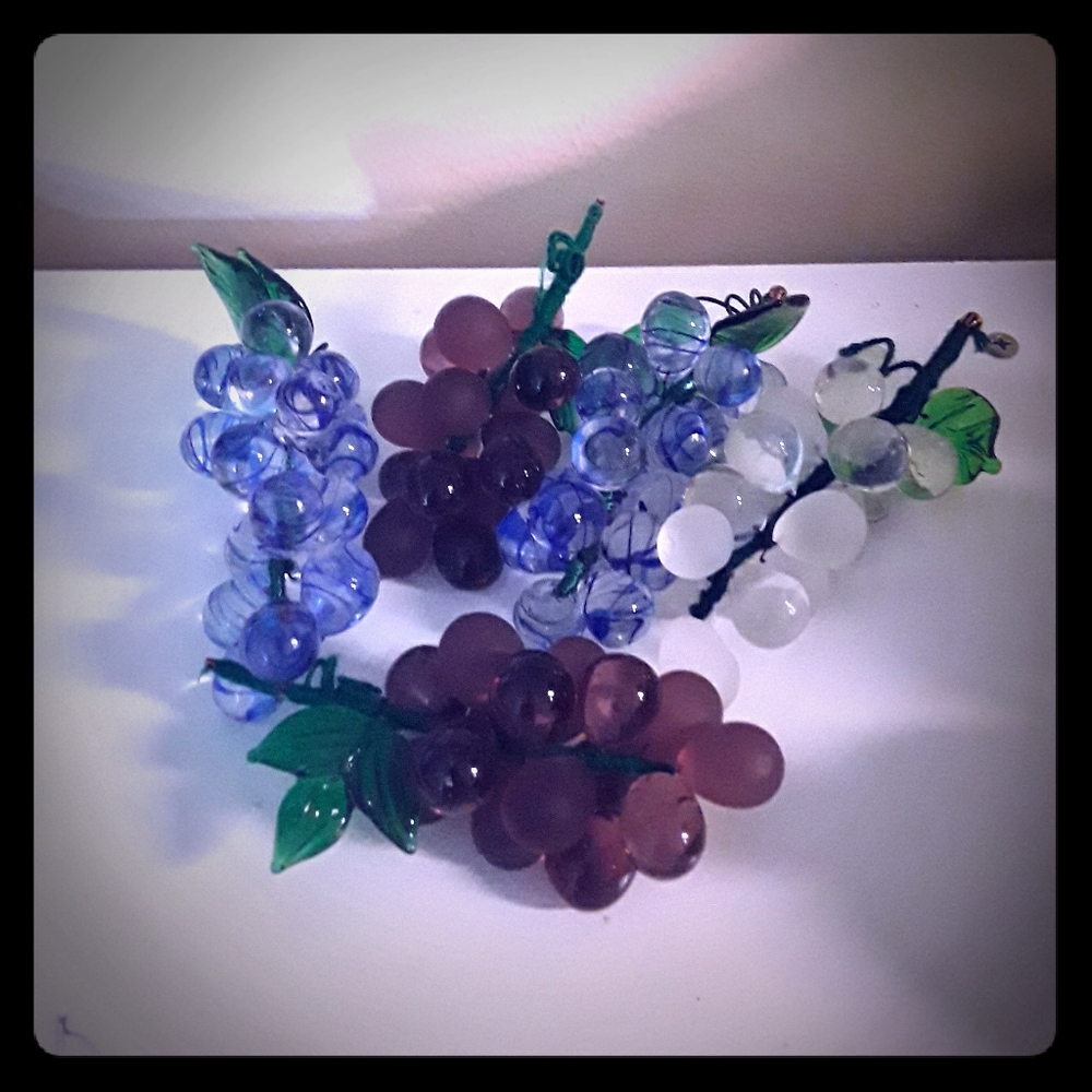 Murano Art Glass Grapes!